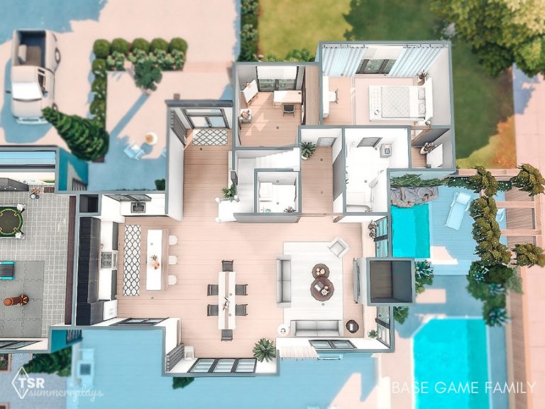Base Game Family Home - gallery - The Sims 4 Catalog
