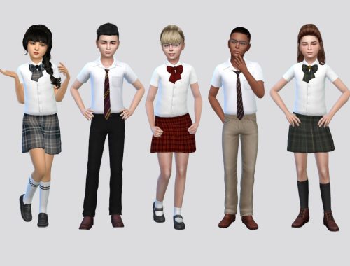 Basic Kids Uniform Girls