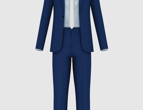 Basic Male Open Suit at Happy Life Sims
