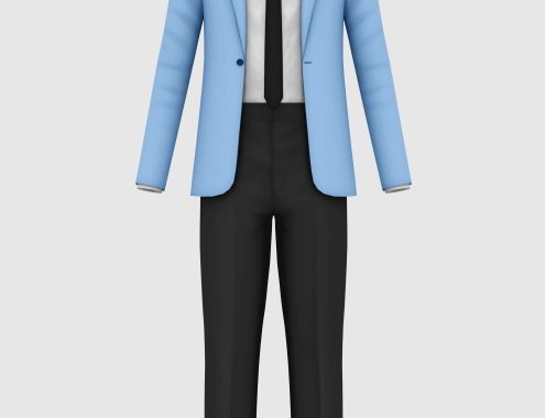 Basic Male Open Suit at Happy Life Sims