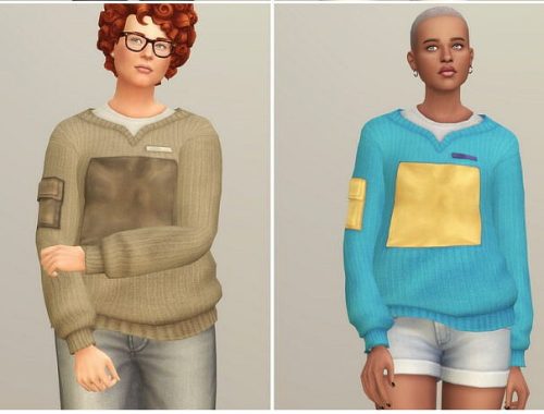 Basic sweater V F