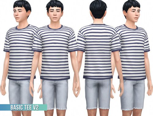 Basic Tee v2 at Busted Pixels