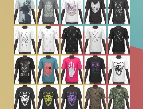 Basic Tee v2 Misc Prints at Busted Pixels