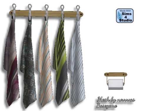 Bath Items by Oldbox at All 4 Sims