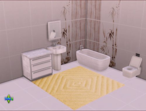 Bathroom rugs by Mabra at Arte Della Vita