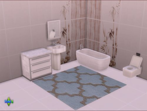 Bathroom rugs by Mabra at Arte Della Vita