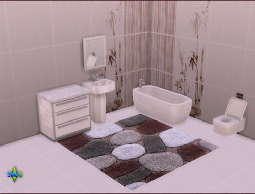 Bathroom rugs by Mabra at Arte Della Vita
