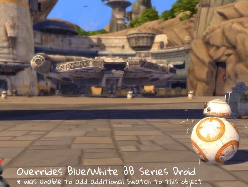 BB-8, White & Orange, BB Series Droid Override by CommodoreLezmo