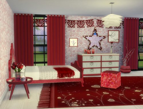 Be My Valentine Bedroom Set