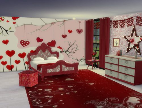 Be My Valentine Bedroom Set