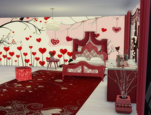 Be My Valentine Bedroom Set
