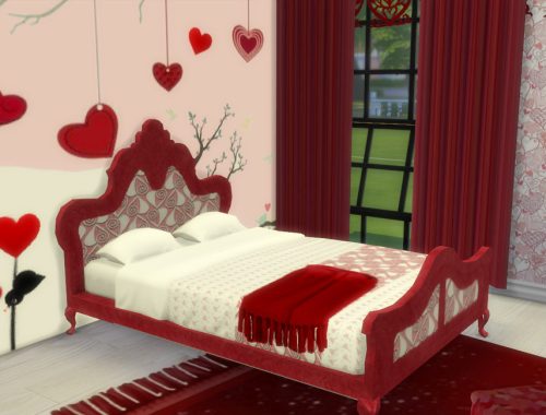 Be My Valentine Bedroom Set