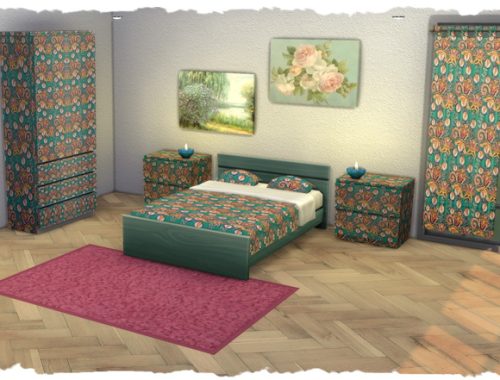 Bedroom base game by Chalipo at All 4 Sims