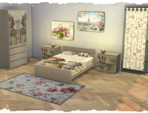 Bedroom base game by Chalipo at All 4 Sims