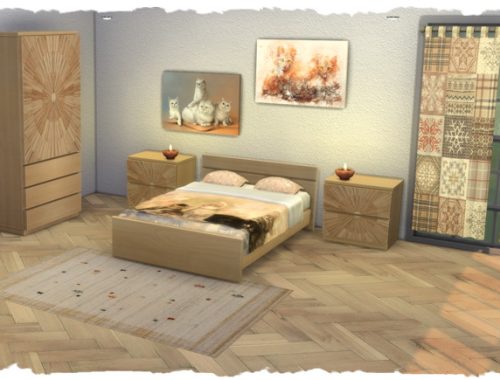 Bedroom base game by Chalipo at All 4 Sims