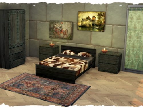 Bedroom base game by Chalipo at All 4 Sims