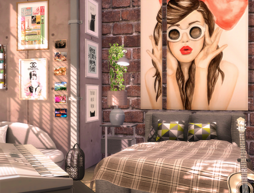 Bedroom - City Girl - CC needed