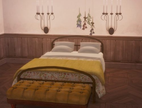 Bedroom mini set by Pocci at Garden Breeze Sims 4