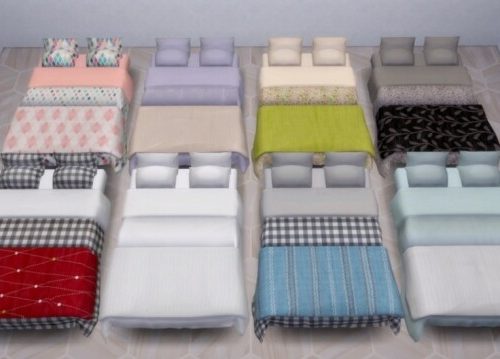 Bedroom mini set by Pocci at Garden Breeze Sims 4
