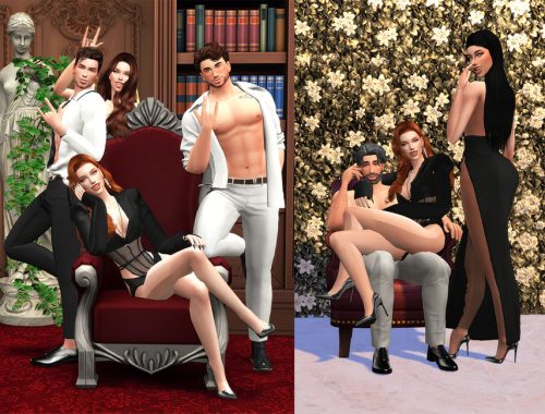 Behind the camera (Pose pack)