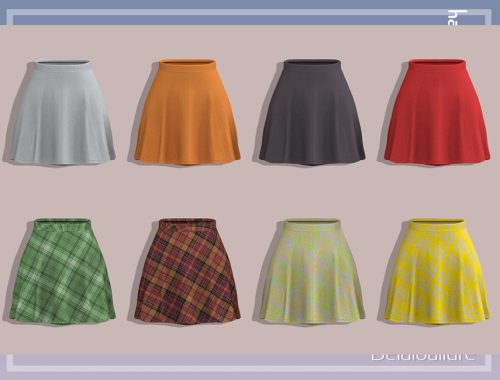 Belaloallure_Kathy mini skirt(patreon)