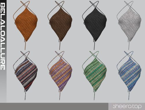 Belaloallure_Sheera knit top (patreon)