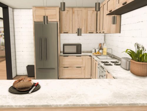 Bella Kitchen (TSR only CC)