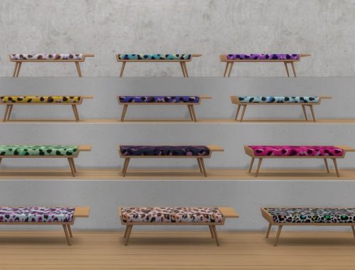 Leopard Seating Set