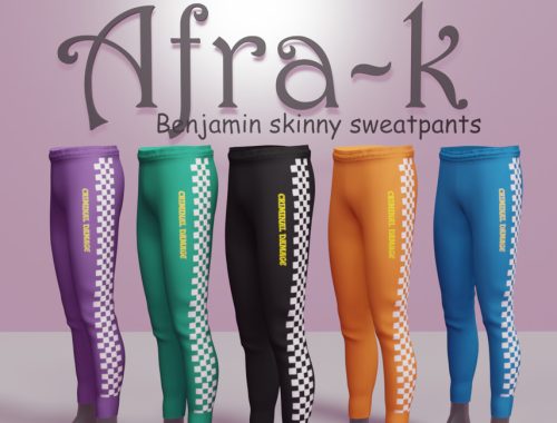 Benjamin skinny sweatpants