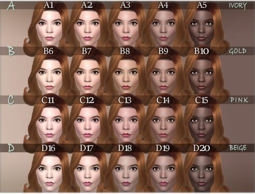 Naturel overlay man skintone by…