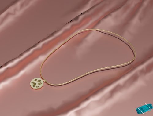 [Bijou] Paws Necklace