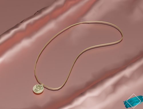 [Bijou] Rose Necklace