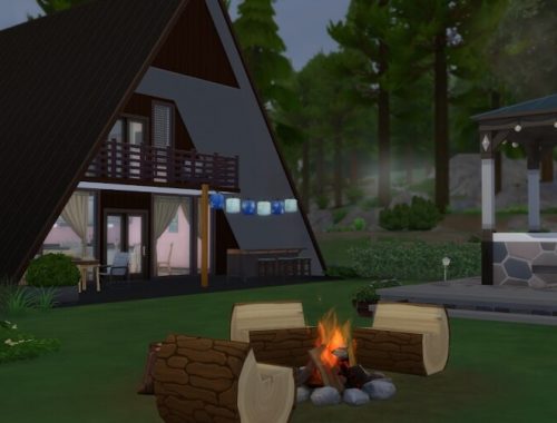 Bjorli Cabin at KyriaT’s Sims 4 World