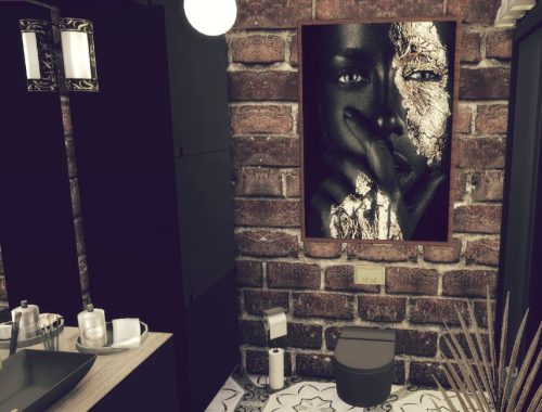Black Bathroom