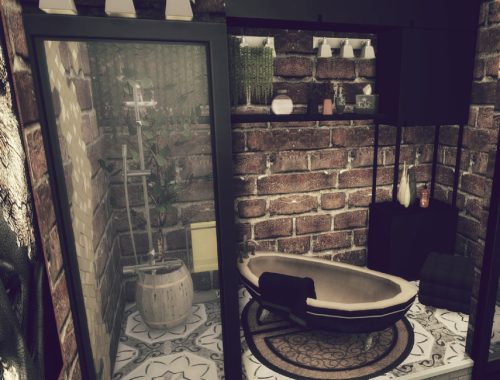 Black Bathroom