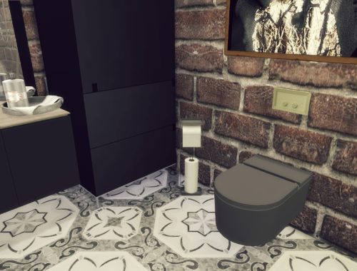 Black Bathroom
