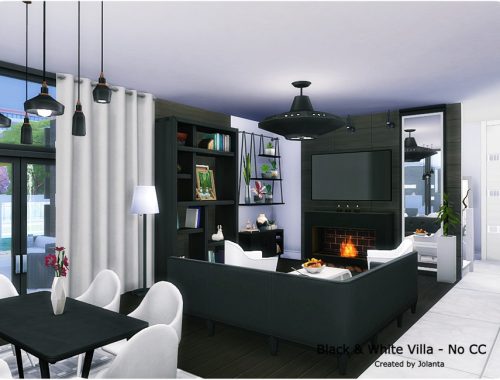 Black & White Villa - No CC