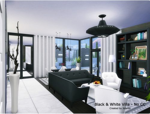 Black & White Villa - No CC