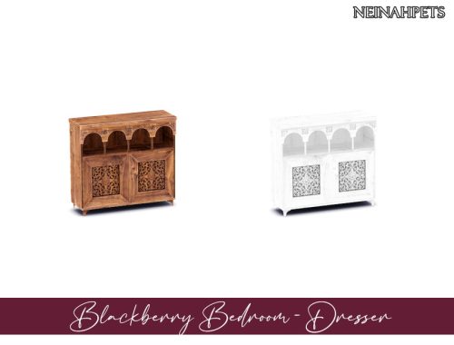 Blackberry Bedroom {Mesh Required}