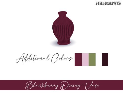 Blackberry Dining Room {Mesh Required}