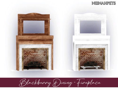 Blackberry Dining Room {Mesh Required}