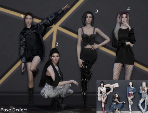 Blackpink #1 (Pose Pack)