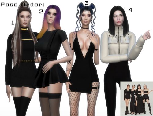 Blackpink #2 (Pose Pack)