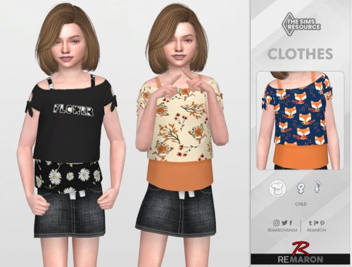Blouse Spring 01 for Girls