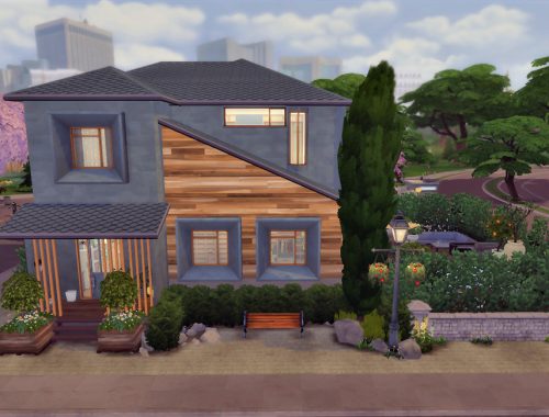 Blue Modern House no CC