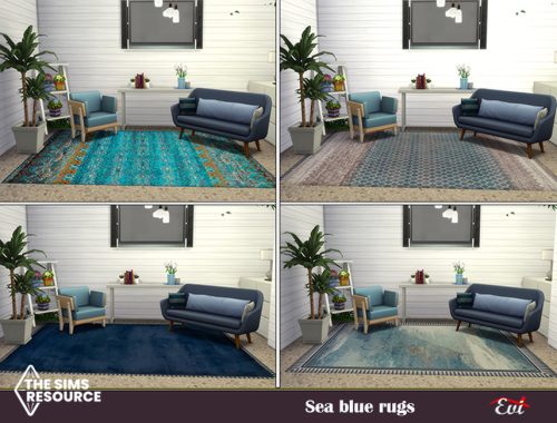 Blue Sea rugs