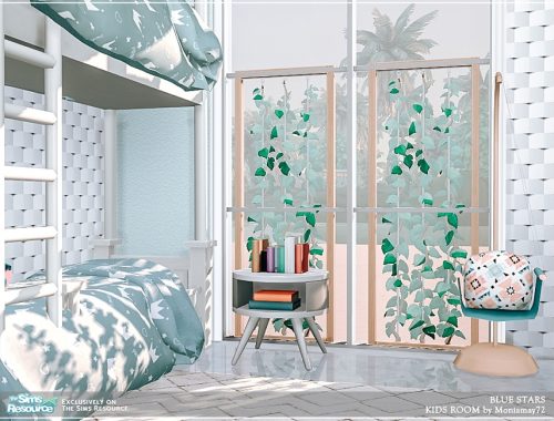 Blue Stars Kids Room