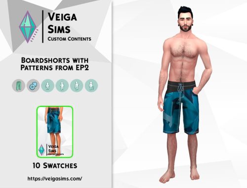Boardshorts with Patterns from EP2