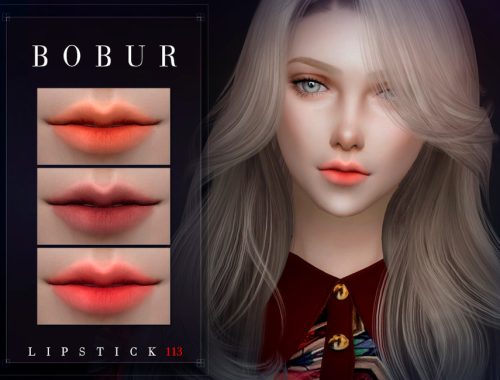 Bobur Lipstick 113