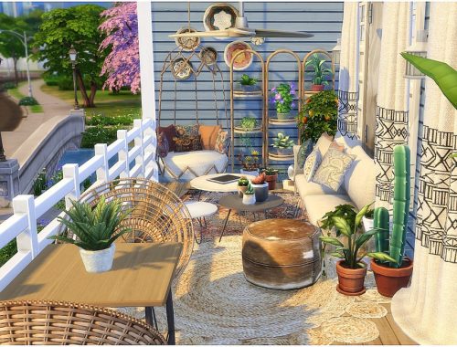 Boho Balcony